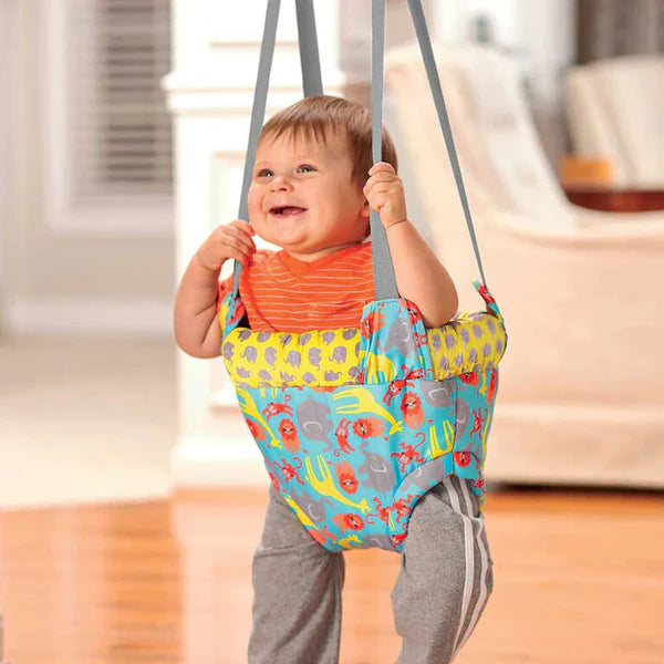 Premium Adjustable Baby Doorway Jumper & Bouncer Seat Swing (Jhoola)- 30 kg support