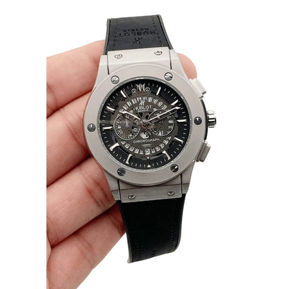 Hublot Style Premium Stainless Steel Watch for Men
