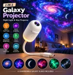 Galaxy White Projector Light