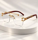 Luxury Rimless Screen Protection Glasses – Main Product View