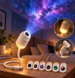 New Galaxy White Projector Light